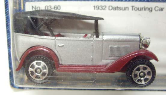 画像: TOMY POCKET CARS 【1932 DATSUN TOURING CAR】　SILVER  （USトミカ）