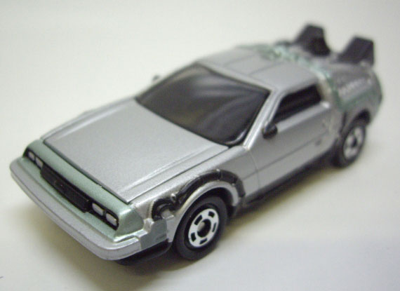 画像: U.S.J. EXCLUSIVE 【DELOREAN】　SILVER （ユニバーサル・スタジオ・ジャパン限定トミカ）