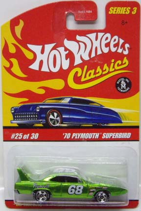 画像: 2007 CLASSICS SERIES 3 【'70 PLYMOUTH SUPERBIRD】　SPEC.GREEN/5SP