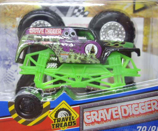 画像: 2011 MONSTER JAM INSIDE TATTOO 【GRAVE DIGGER】　BLACK (TRAVEL TREADS)