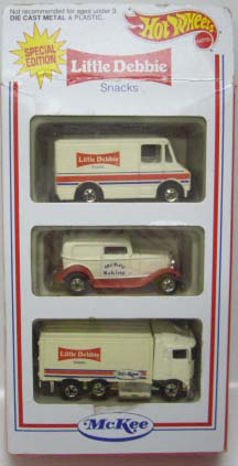 画像: LOOSE - 1995 LITTLE DEBBIE 3PACK 【HIWAY HAULER】　WHITE/BW