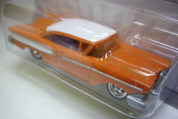 画像: 2010 LARRY'S GARAGE 【'58 EDSEL】　ORANGE/RR (WALMART EXCLUSIVE)