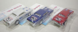 画像: 【BINGO 3 CAR SET】　'67 GTO　WHITE, BLUE, RED/RR　