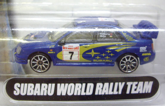 画像: HOTWHEELS RACING WRC 【SUBARU WORLD RALLY TEAM IMPREZA】　BLUE/10SP