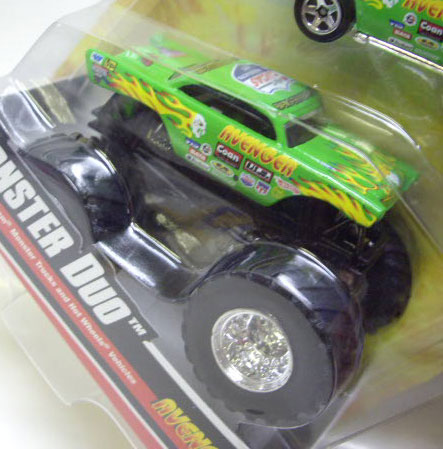 画像: 2010 MONSTER DUO 【AVENGER/ '57 CHEVY】　LIGHT GREEN