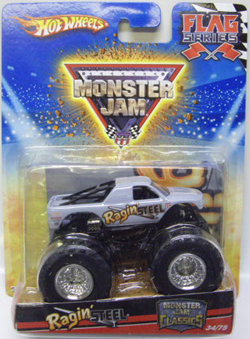 画像: 2010 MONSTER JAM FLAG SERIES 【RAGIN STEEL (MONSTER JAM CLASSICS)】　GRAY