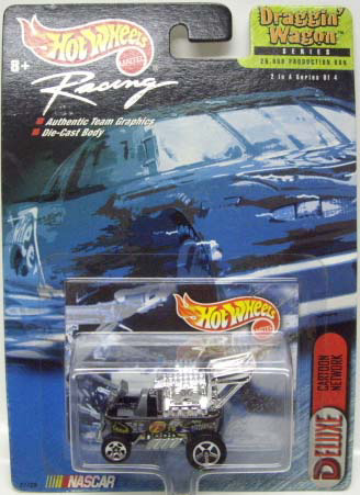 画像: 2000 HOT WHEELS RACING DRAGGIN' WAGON SERIES【#75 TEAM CARTOON NETWORK DRAGGIN' WAGON】　BLACK/5SP