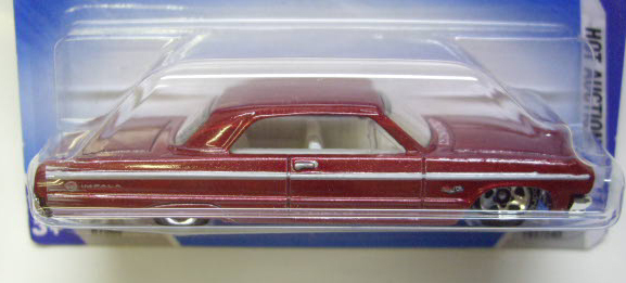 画像: 【'64 CHEVY IMPALA】　MET.RED/BF 5SP (WALMART EXCLUSIVE WHEELS)