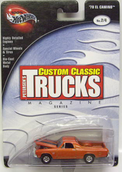 画像: 2003 PREFERRED - CUSTOM CLASSICS PETERSEN'S TRUCKS SERIES 【'70 EL CAMINO】　ORANGE/RR