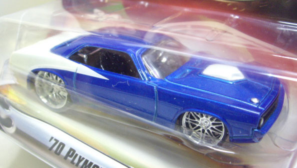 画像: 2007 1/50 G-MACHINES 【'70 PLYMOUTH BARRACUDA】　BLUE/RR