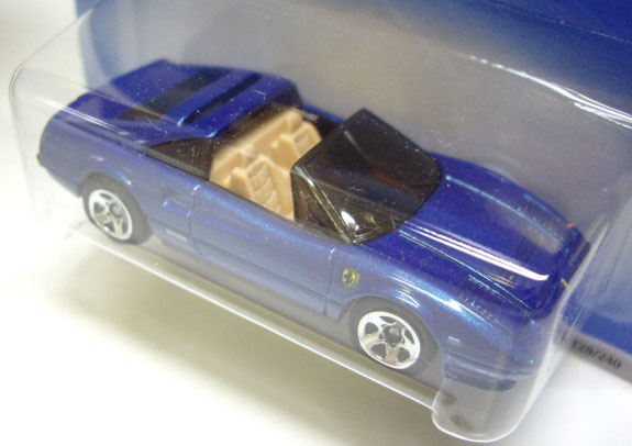 画像: 【FERRARI 308 GTS】　BLUE/5SP (US CARD/ALL STARS)