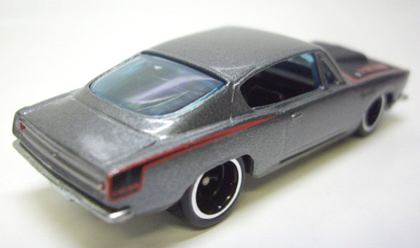 画像: LOOSE - PHIL'S GARAGE CHASE 【'68 PLYMOUTH BARRACUDA】　GRAY/RR  (セットばらし・サイン付き）