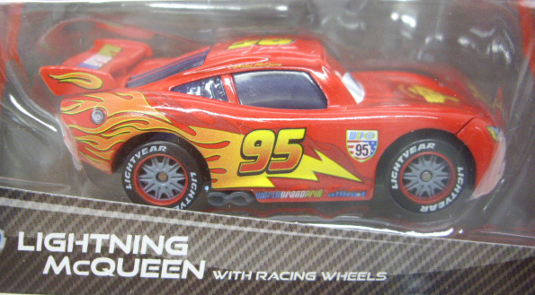 画像: DISNEY CARS 2 【LIGHTNING McQUEEN with RACING WHEELS】 RED