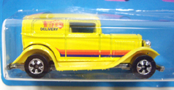 画像: HW30周年復刻版-1989　【'32 FORD DELIVERY】　YELLOW/BW (外箱なし）