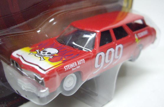 画像: FOREVER 64 R16 【1973 CHEVY CAPRICE WAGON】 RED/RR (DEMOLITION DERBY)