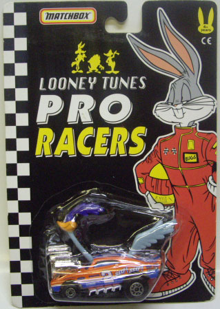 画像: 1993 MATCHBOX LOONEY TUNES PRO RACERS 【ROAD RUNNER / COSMIC BLUES】 ORANGE