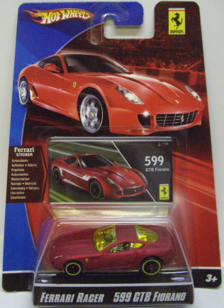 画像: 2008 FERRARI RACER 【FERRARI 599 GTB FIORANO】　FLAT RED/A6