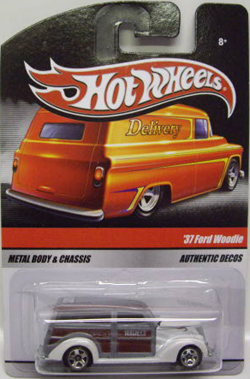 画像: HOT WHEELS DELIVERY - SWEET RIDES 【'37 FORD WOODIE】　WHITE/5SP