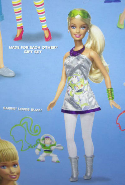 画像: TOY STORY 3 【BARBIE LOVES BUZZ! (R4248/R9296)】　