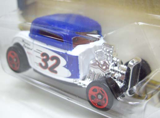 画像: 2011 WALMART EXCLUSIVE "CARS OF THE DECADES" 【'32 FORD】 WHITE-BLUE/5SP