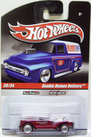 画像: HOT WHEELS DELIVERY 【DOUBLE DEMON DELIVERY】　SILVER-RED/RR