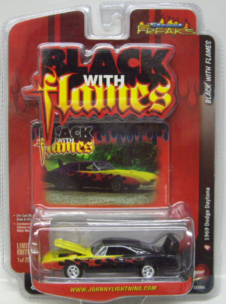 画像: LIMITED EDITION -STREET FREAKS BLACK WITH FLAMES! 【1969 DODGE DAYTONA】　BLACK