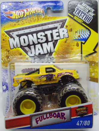 画像: 2011 MONSTER JAM INSIDE TATTOO 【FULLBOAR】 YELLOW (MWD TRUCKS)