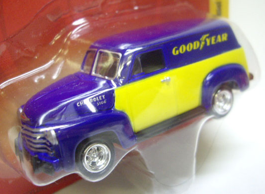 画像: FOREVER 64 R10 【1950 CHEVY PANEL DELIVERY】 BLUE-YELLOW (GOOD YEAR TAMPO)