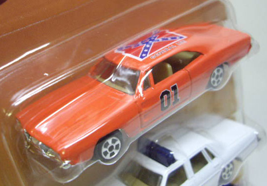 画像: THE DUKES OF HAZZARD -  HAZZARD COUNTY CAR SET 【THE GENERAL LEE 1969 DODGE CHARGER / COOTER'S 1968 FORD MUSTANG / ROSCOE'S 1980 PONTIAC BONNEVILLE POLICE CRUISER】　