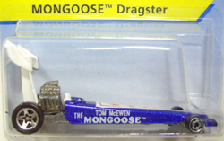 画像: M&D TOYS EXCLUSIVE 【MONGOOSE DRAGSTER】　BLUE/5SP (サイン付き）