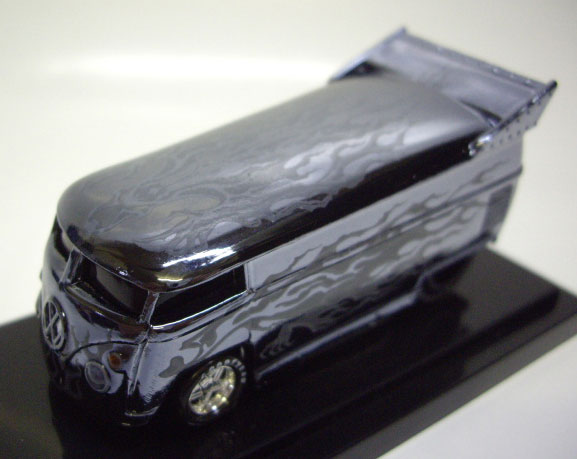 画像: 2010 LIBERTY PROMOTIONS  【GHOST FLAMES VW DRAG BUS】　CHROME SILVER GRAY/RR