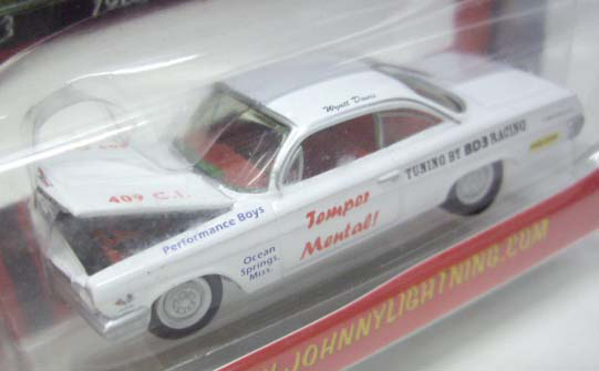 画像: LIMITED EDITION - CHEVY THUNDER R8 【'62 CHEVY BEL AIR SUPER STOCK】　WHITE