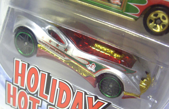 画像: 2010 HOLIDAY HOT RODS 3PACK 【'78 CORVETTE FUNNY CAR/PURPLE PASSION WOODIE/CUL8R】　TARGET EXCLUSIVE