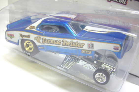 画像: 2010 DRAGSTRIP DEMONS 【'70 PLYMOUTH DUSTER F/C - "TARMAC TWISTER"】　BLUE/RR