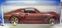 画像: BATTLE FORCE CARD 【'67 SHELBY GT-500】　DARK RED/RL (WALMART EXCLUSIVE WHEELS)