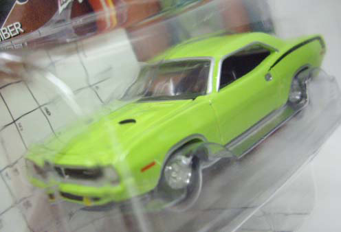 画像: 2007 LIMITED EDITION - CALENDAR CARS 【JOSIE'S 1970 PLYMOUTH HEMI CUDA】　LT.GREEN/RR