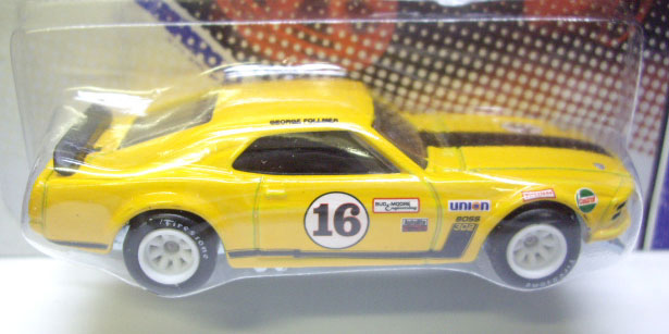 画像: 2011 VINTAGE RACING 【GEORGE FOLLMER'S '70 MUSTANG BOSS 302】　YELLOW/RR